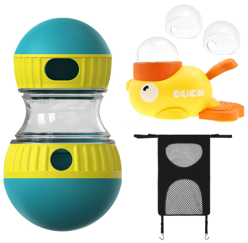 Food Dispensing Dog Toy Tumbler Leaky Food Ball Puzzle Toys Interactive Slowly Feeding Protect Stomach Increase Intelligence Pets Toy Pet Products image 12
