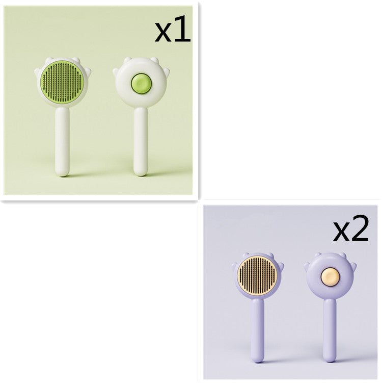 Pet Grooming Brush - Massage & Deshedding Comb - Set7