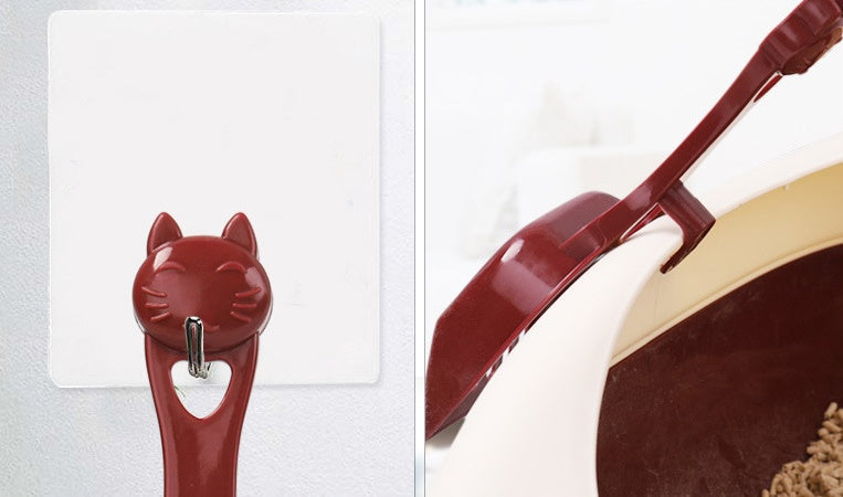 Plastic cat litter shovel cat head cat shovels image 4