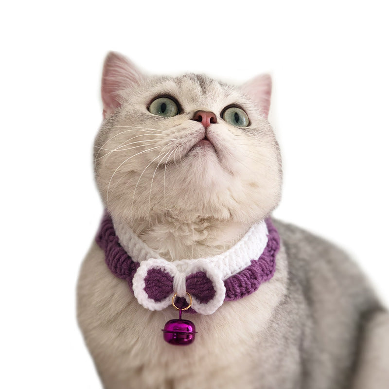 Pet Cat Collar Small Dog Jewelry Bow image 1