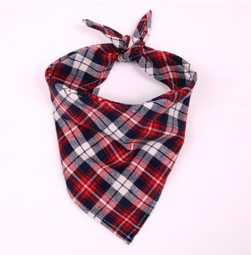 Pet Triangle Towel Big Dog Saliva Towel Classic image 5