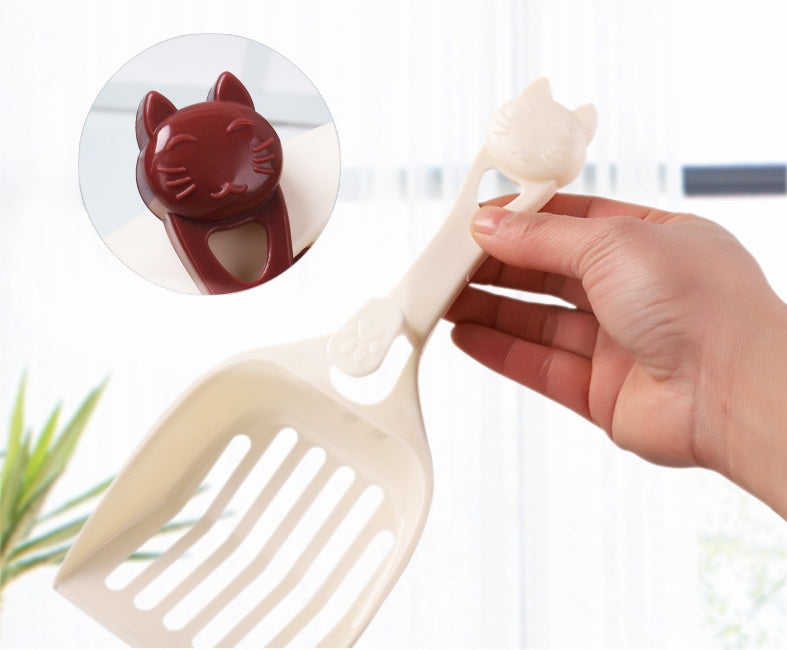 Plastic cat litter shovel cat head cat shovels image 5