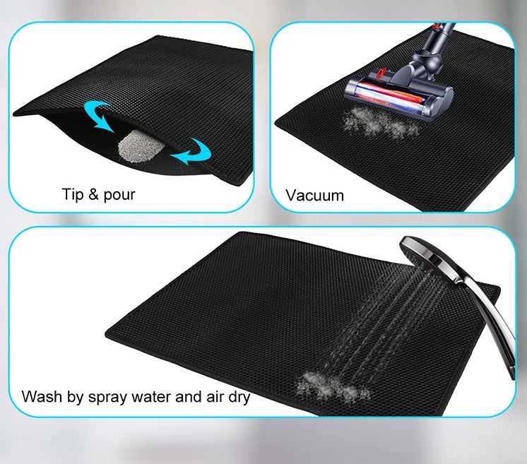 Cat Litter Pad Honeycomb Cat Pad Waterproof Urine Proof Pad Pet Supplies image 2