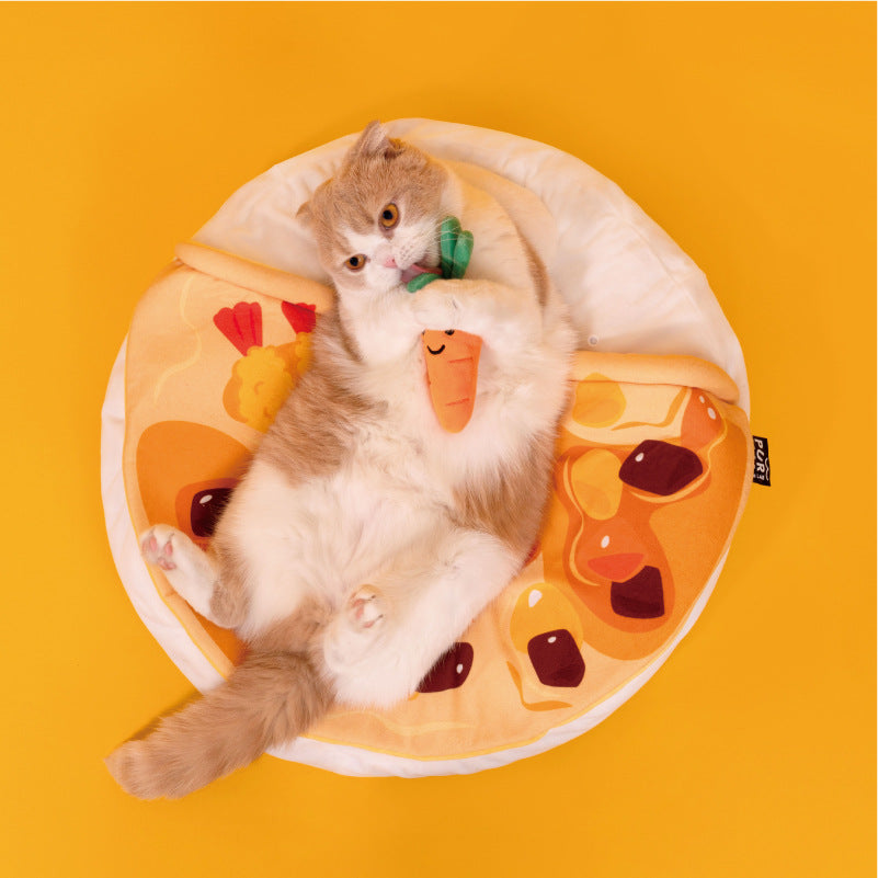 Cat Quilt Cat Quilt Sleeping Mat Winter Cat Bed Cat Litter image 1