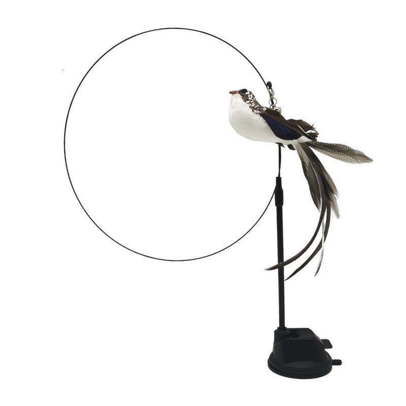 Steel Wire Feather Cat Teaser Wand image 18