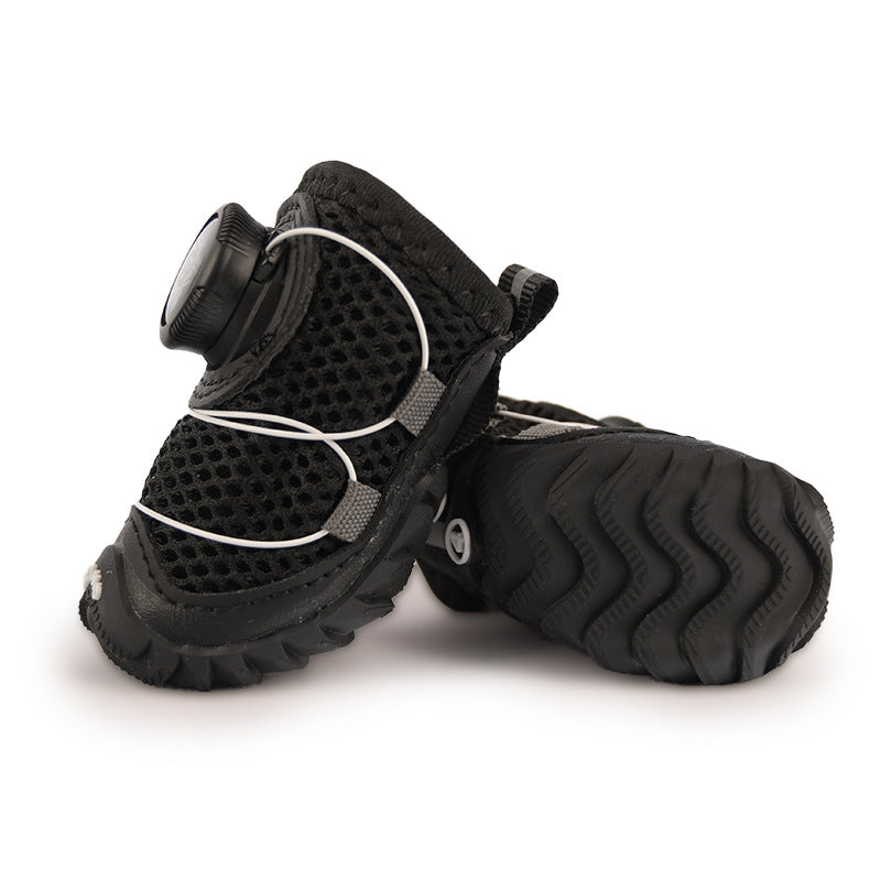 Soft Bottom Dog Shoes - 4pcs image 5