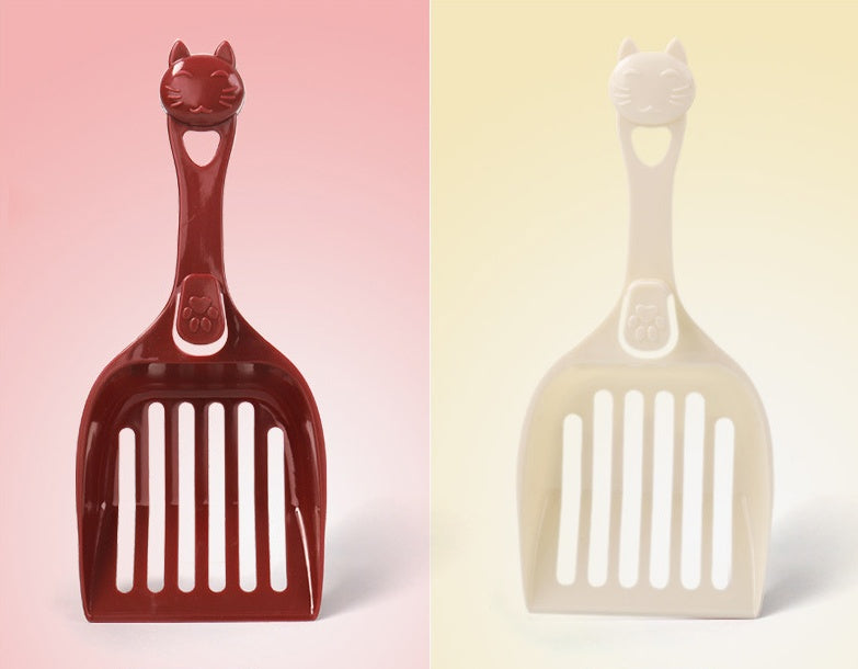 Plastic cat litter shovel cat head cat shovels image 2