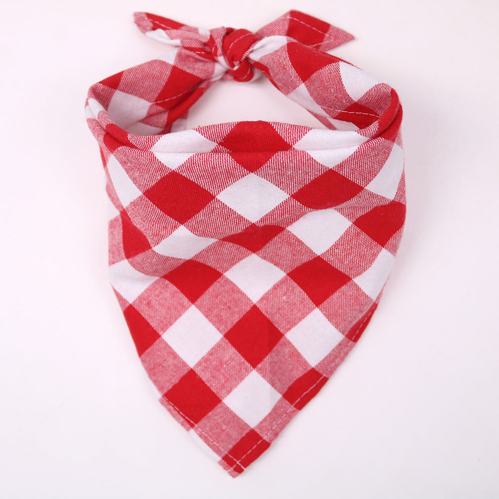 Pet Triangle Towel Big Dog Saliva Towel Classic image 11