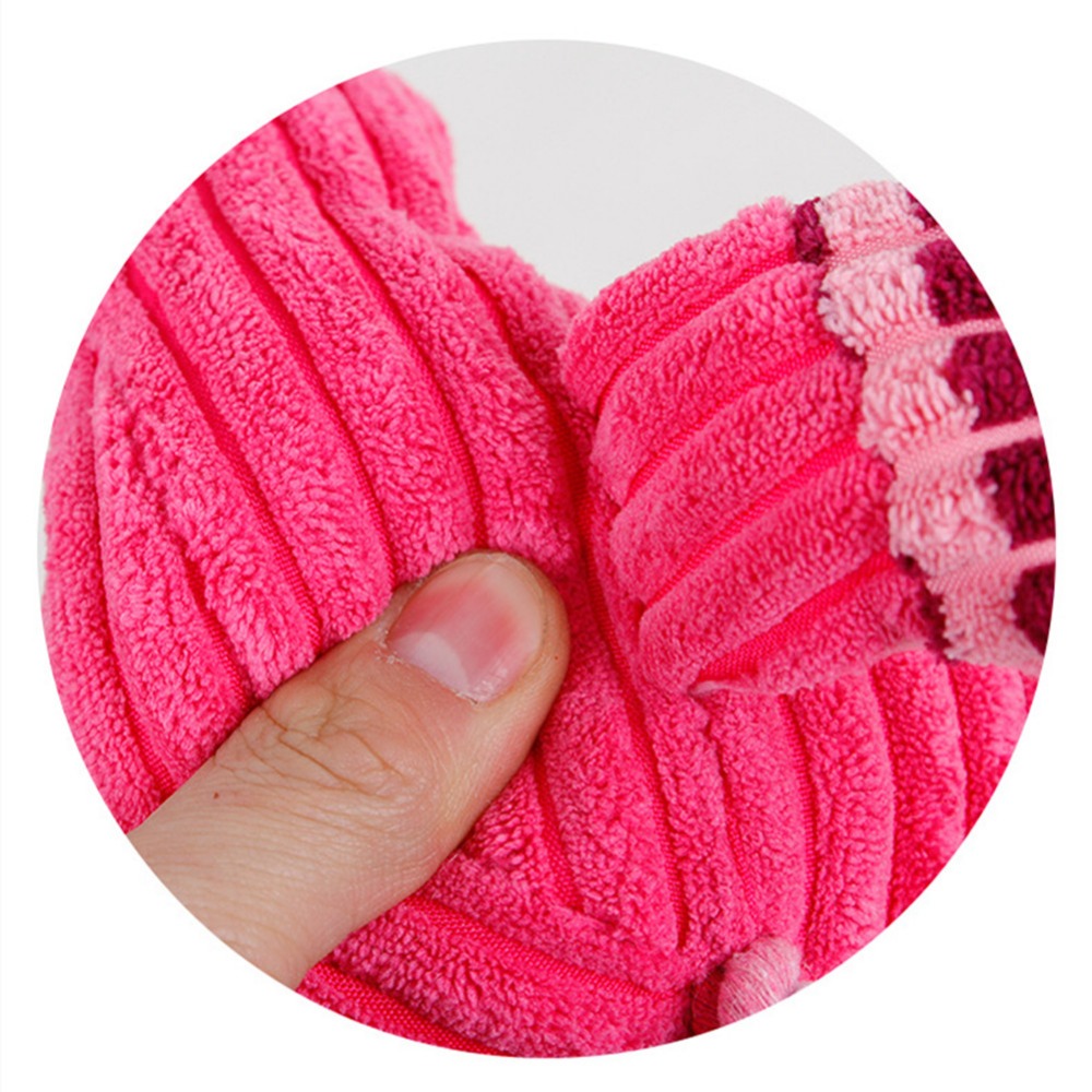 Vocal Animal Plush for Pet Dog Molar Teeth Cleaning Training image 2