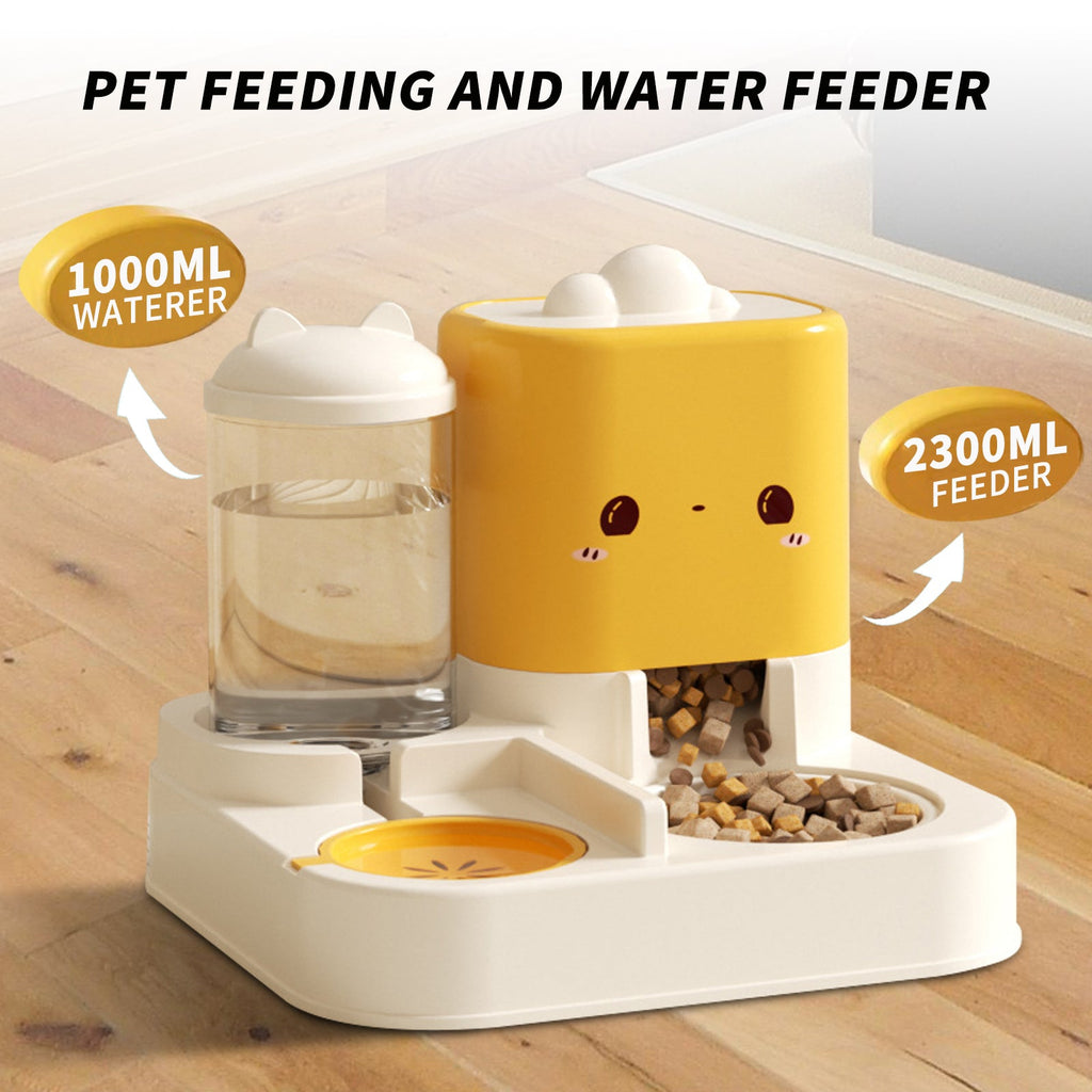 Cartoon Pet Water & Food Dispenser image 8