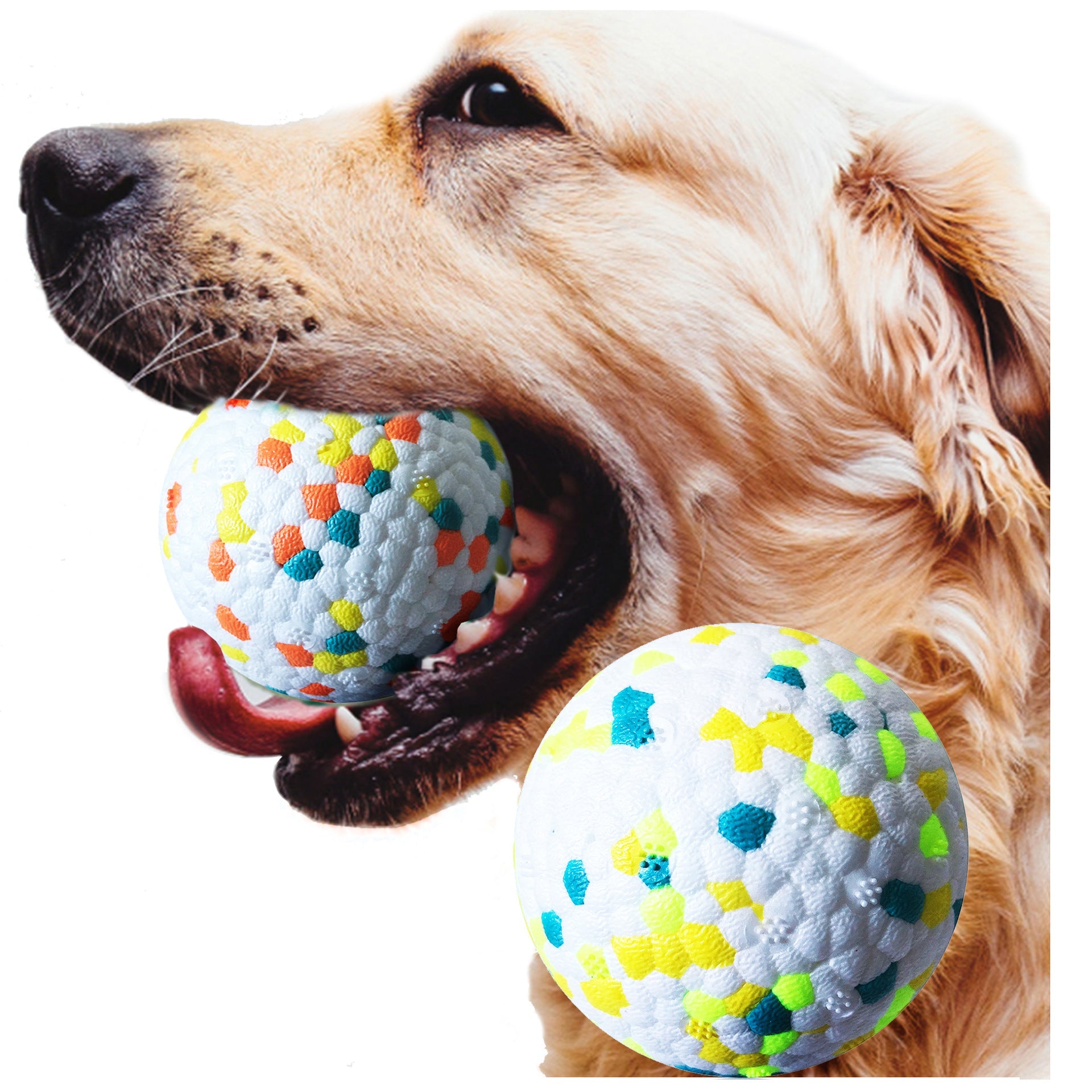 Dog Molars Pet Toy Ball Interactive Training Pet Play Ball Chew Molar Tooth Cleaning Toys Bite Resistant Dog Toys image 5