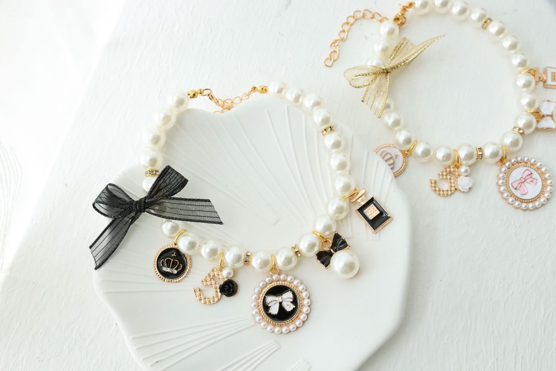 Pet Collar Kitten Dog Bell Necklace Cute Jewelry image 4