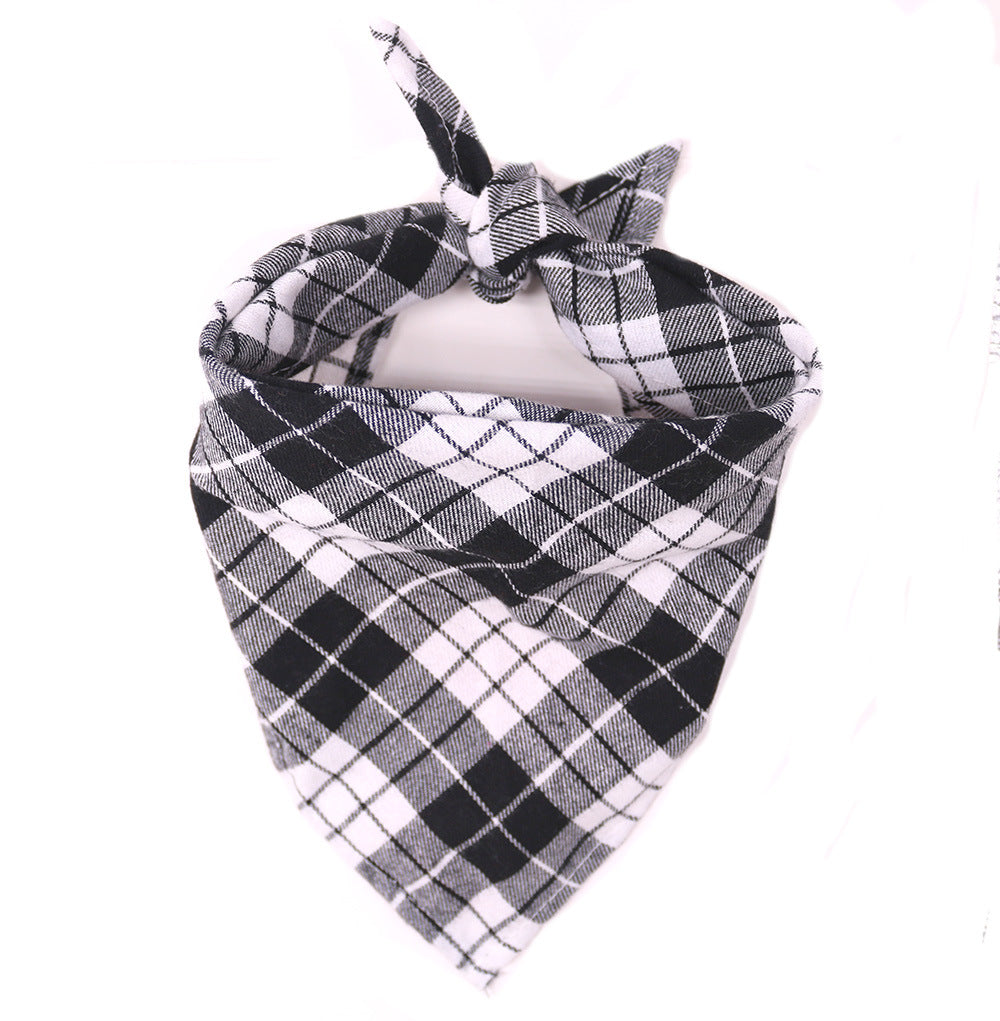 Pet Triangle Towel Big Dog Saliva Towel Classic image 4