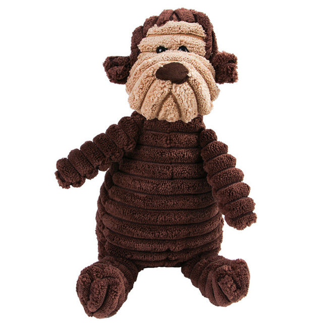 Vocal Animal Plush for Pet Dog Molar Teeth Cleaning Training image 16