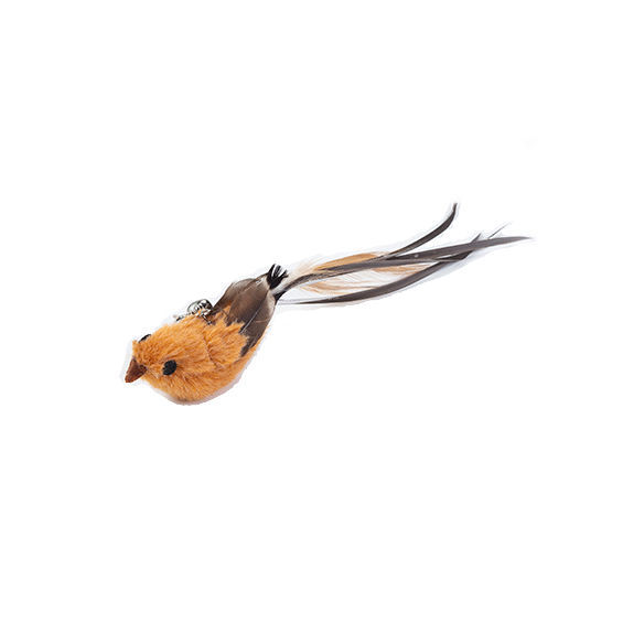 Steel Wire Feather Cat Teaser Wand - Replace D2