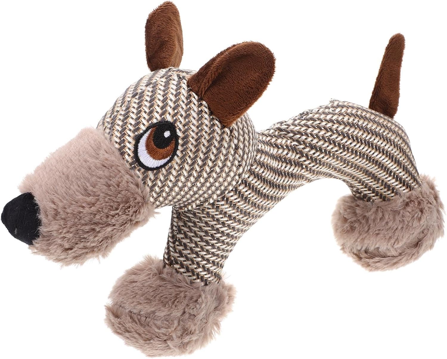 Large Dog Squeaky Toys Stuffed Animal Dog Plush Toy Dog Interactive Toy - Plush Dogs Chew Toy Stimulating Squeaky Pet Toys For Medium Large Dogs Puppy image 10