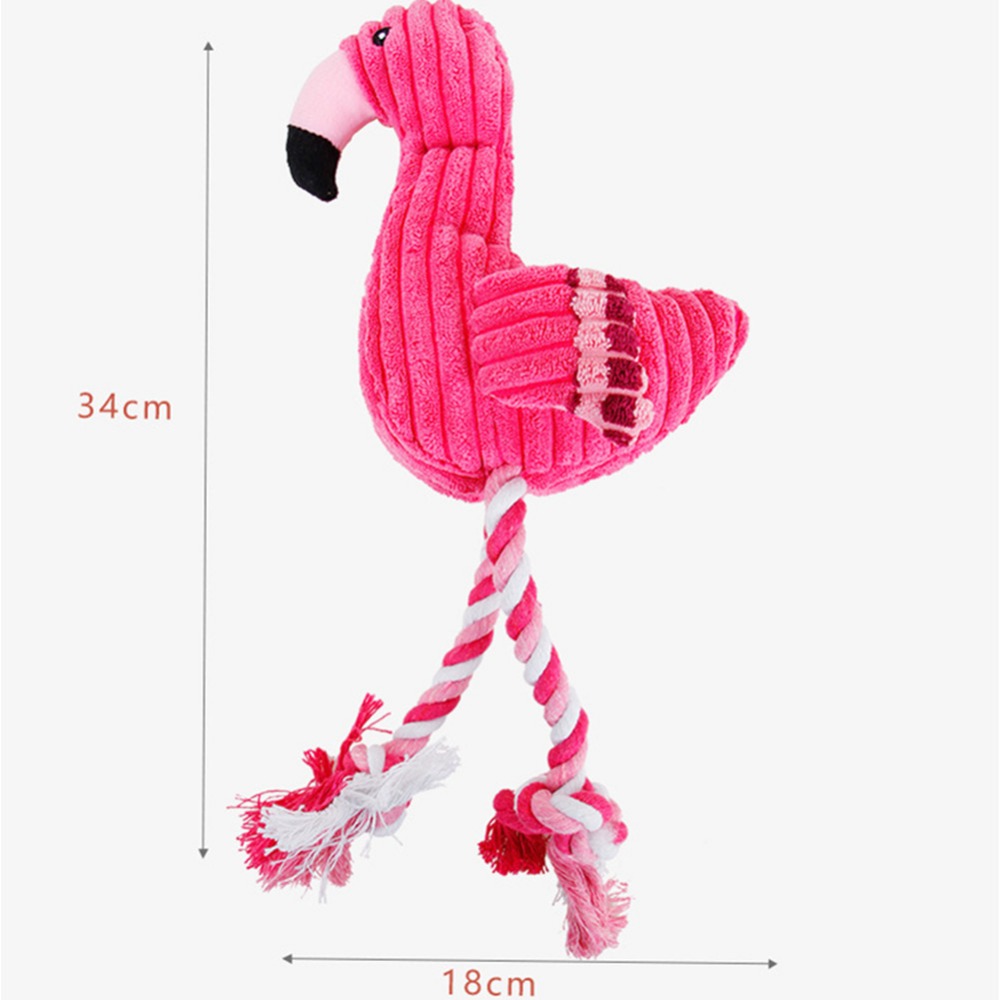 Vocal Animal Plush for Pet Dog Molar Teeth Cleaning Training image 4