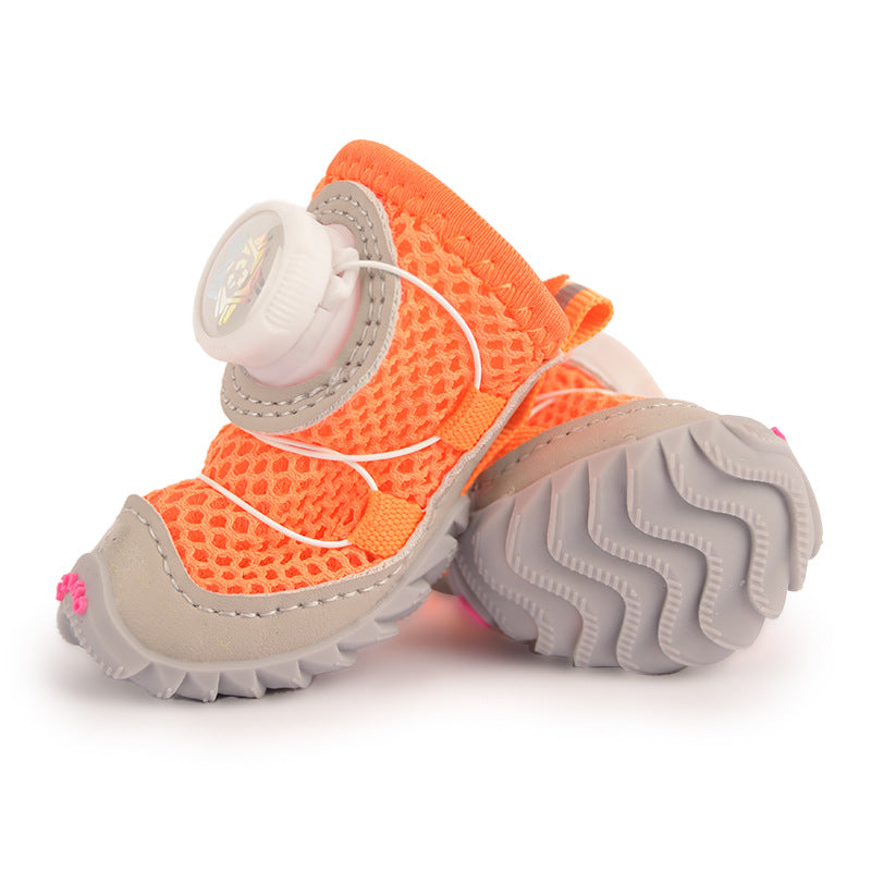 Soft Bottom Dog Shoes - 4pcs image 13