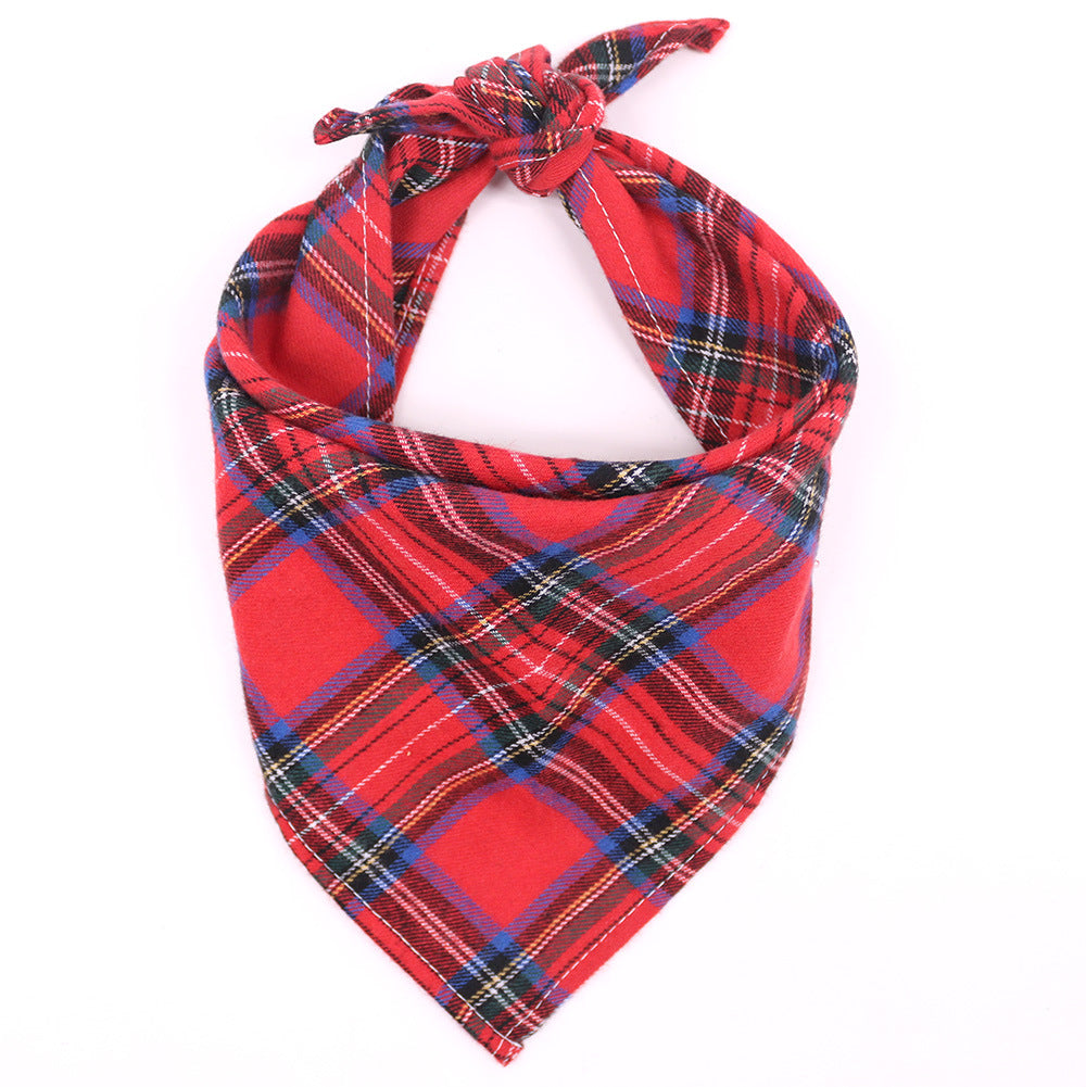 Pet Triangle Towel Big Dog Saliva Towel Classic image 12