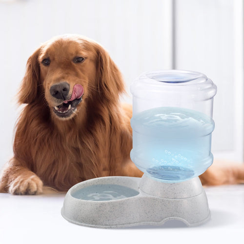 3.5L 1Gal Pet Water Dispenser Self-Dispensing Gravity Pets Water Feeder Automatic Pet Waterer Cat Dog image 1
