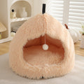 Winter Cat Nest Plush Warm Pet Bed image 2