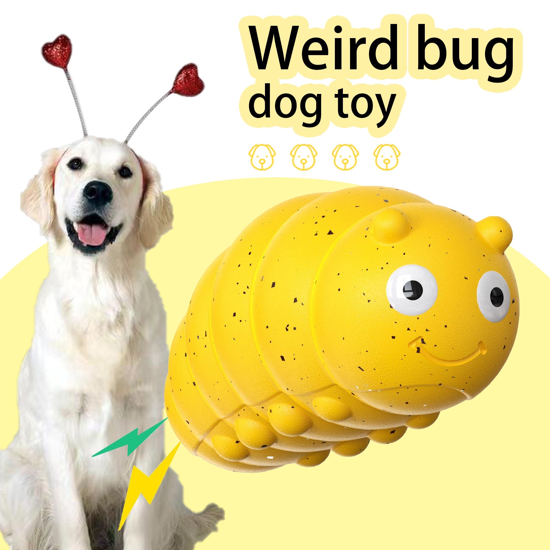 Pet Toys New Teething Dog With A Weird Barking Bug Pet Toys Self Hi Toy Pet Supplies image 3