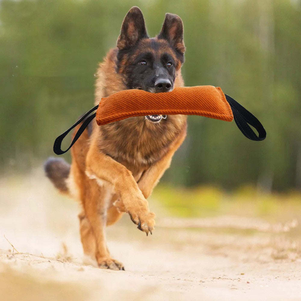 Dog Drag Toy Dog Jute Bite Pillow Durable Training Equipment image 1