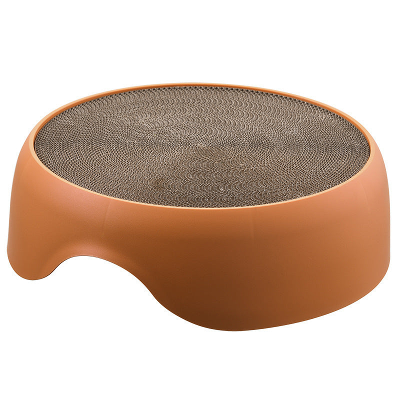 Cat Nest, Cat Scratching Board, Cat Scratching Bowl, All-season Universal Pet Supplies, Thick Plush Mat, One Nest For Two Uses image 2