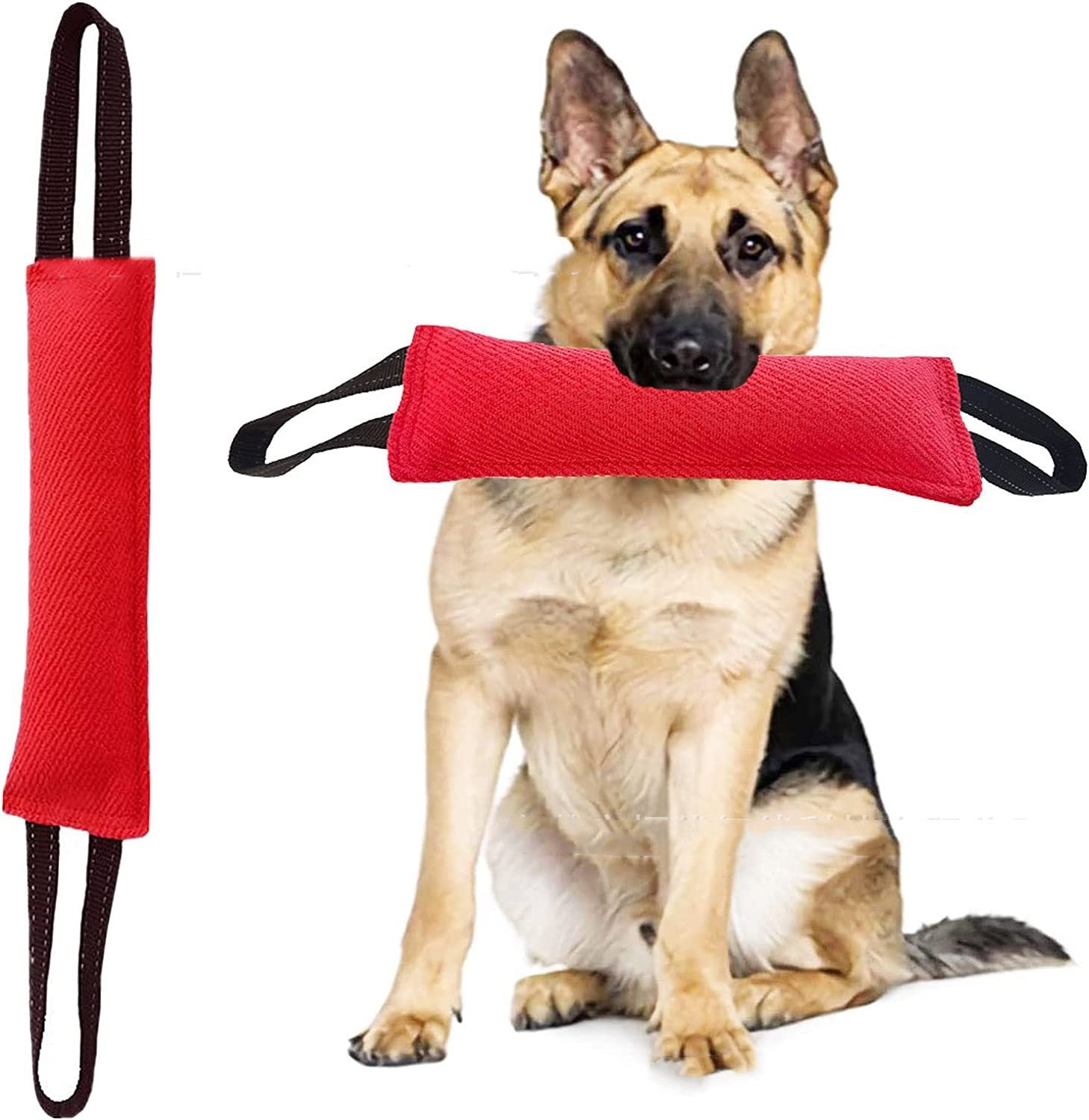 Dog Drag Toy Dog Jute Bite Pillow Durable Training Equipment image 7